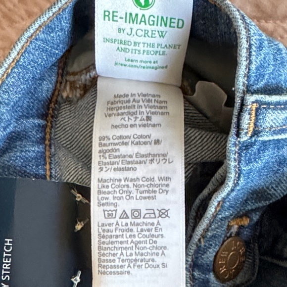 J. Crew Women's Flare Crop Leg Blue Jeans 28 - Picture 9 of 14